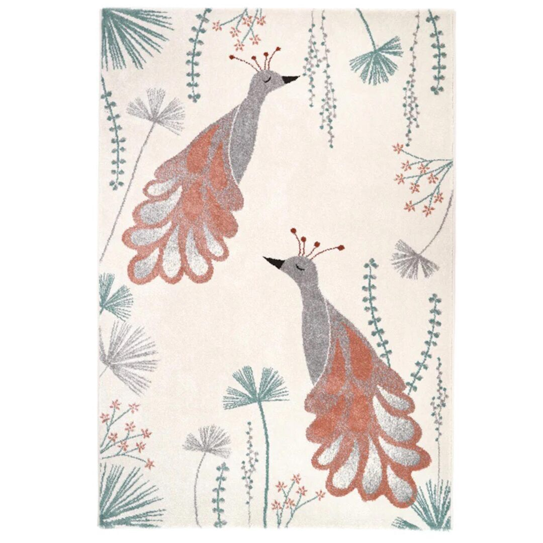 Anmutiger Kinderteppich Senka