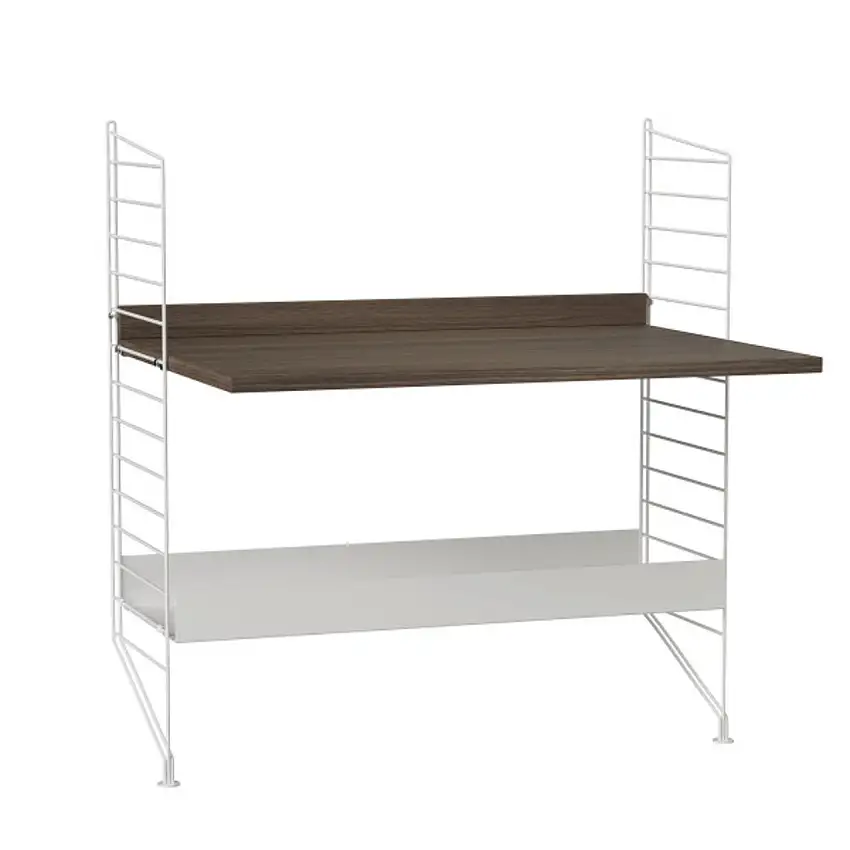 Fürs Kinderzimmer: Regal String mit Arbeitstisch