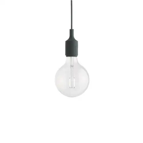 muuto Pendelleuchte E27 LED Leuchte - dark green