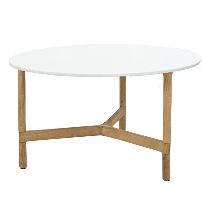 Auch für draussen: Couchtisch Twist mit Teakholz -10 %