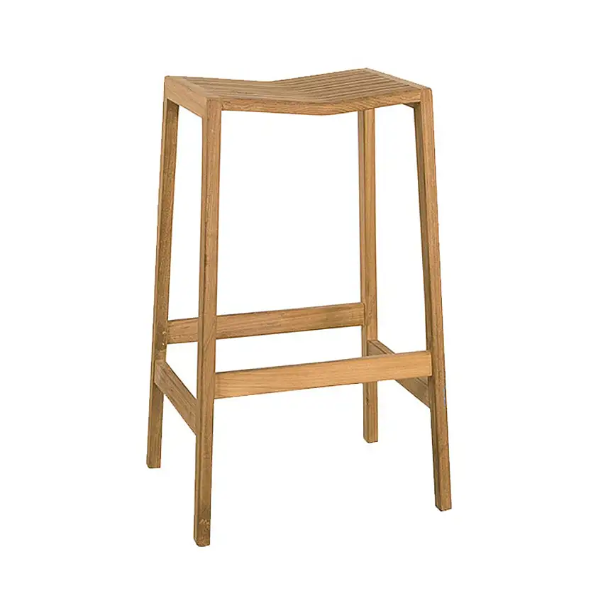 Barhocker Flip aus Teakholz