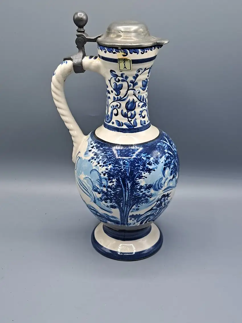 Ulmer Keramik, 0,7 Liter, Weinkaraffe, Antiquität