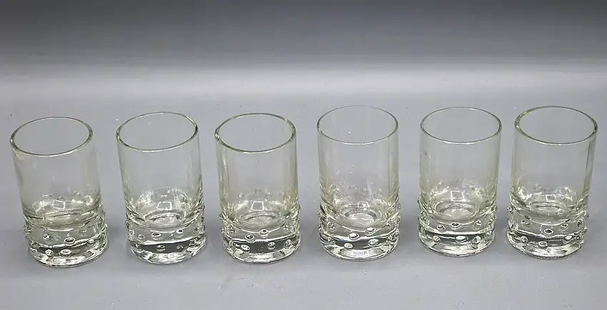 6x Antiquitäten Gläser, Schnapsgläser