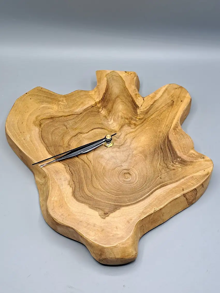 Wanduhr Teakholz Tekka Weltbild