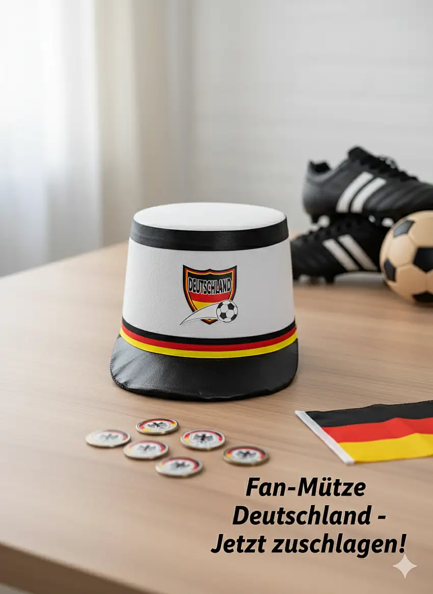WH Party Items, Deutschlandfarben Hoher Hut