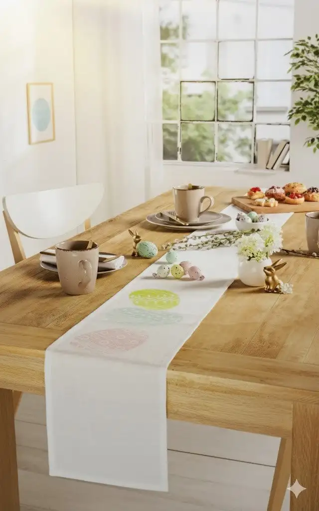 Tukan Ostern Tischläufer /Decke Tischband - Ostern  Ca. 20 x 200 cm