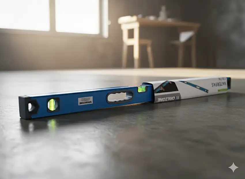 Workzone Wasserwaage mit handgriffen tasche 120cm 3 Winkel 180 90 45 grad