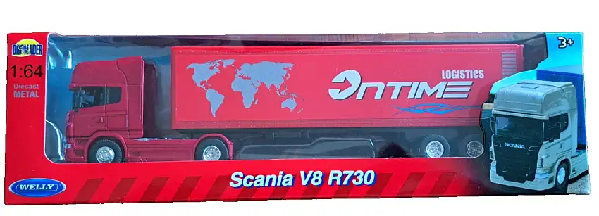 Welly Dromader Transporter 1:64, Modellauto, Sammler