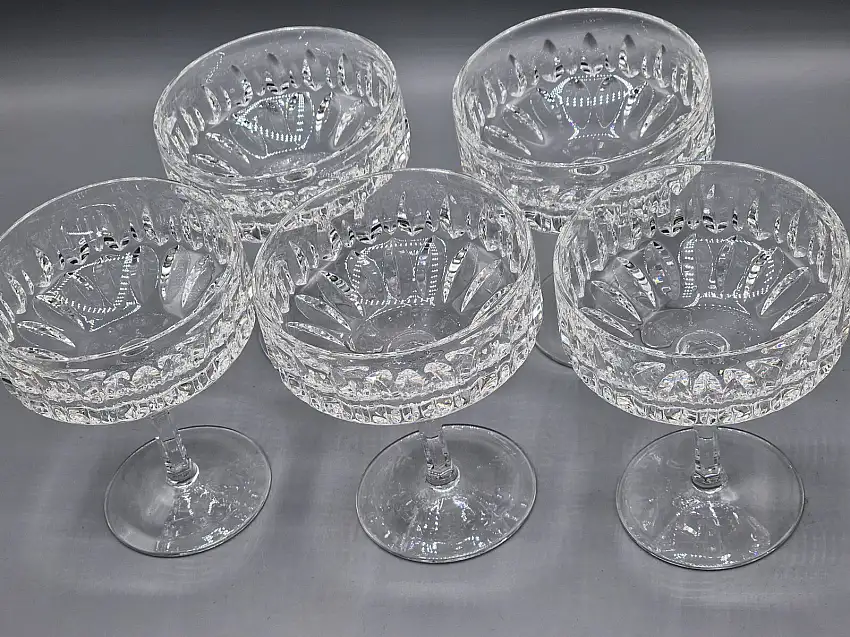 5x Antiquitäten Gläser, Likörgläser, Weingläser