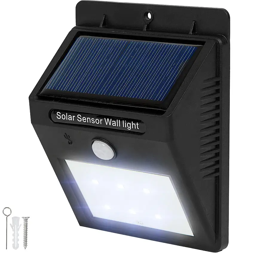 Solarlampe mit Bewegungsmelder