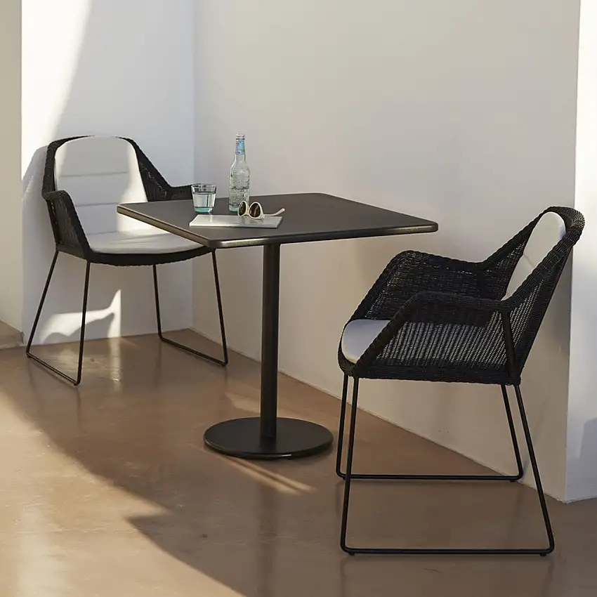 2er Set - Flechtstuhl Breeze für draussen