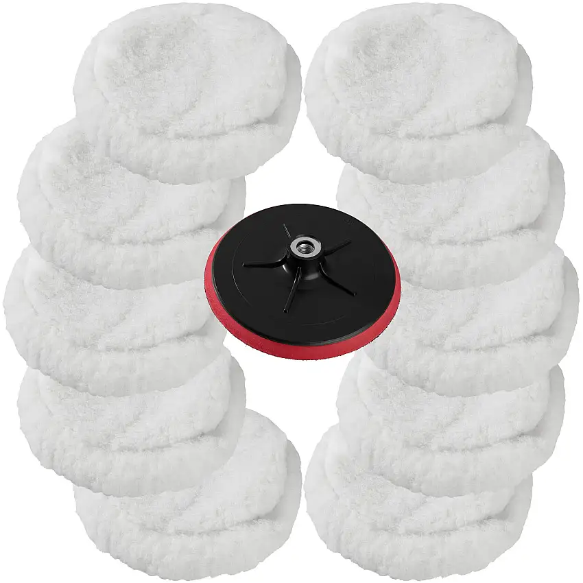 11-teiliges Polierfell-Set