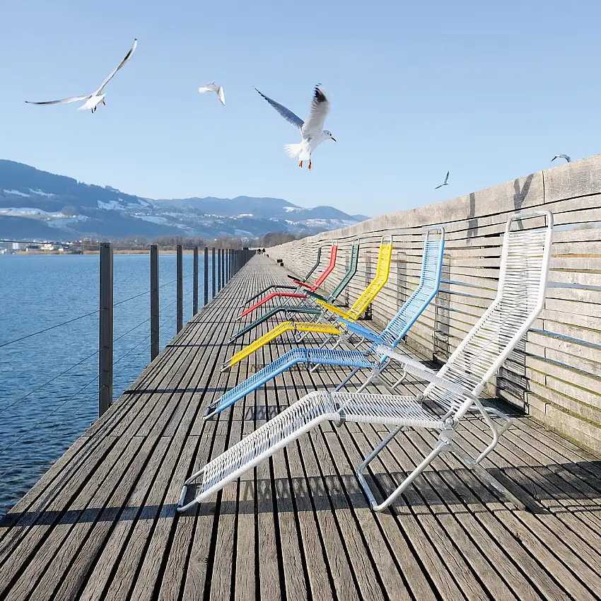 Liegestuhl Altorfer mit Polster