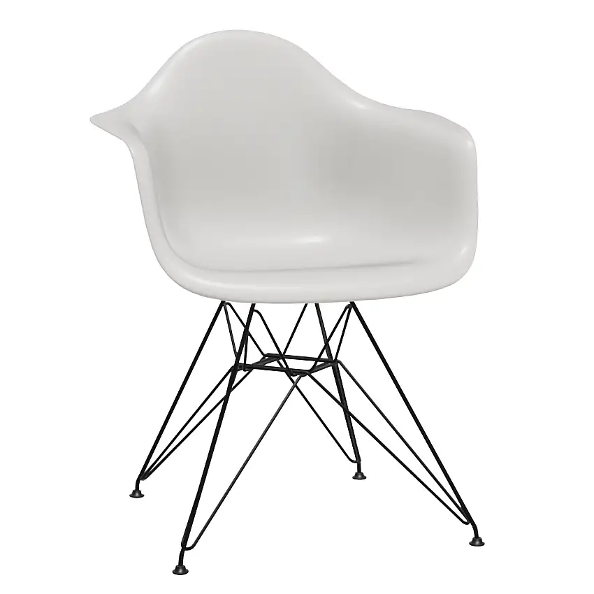 4er Set Eames Plastic Armchair DAR RE von Vitra -10 %