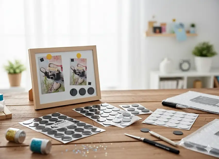 Wintex Magnet Plättchen Durchmesser 18mm Durchmesser, 70 Stück