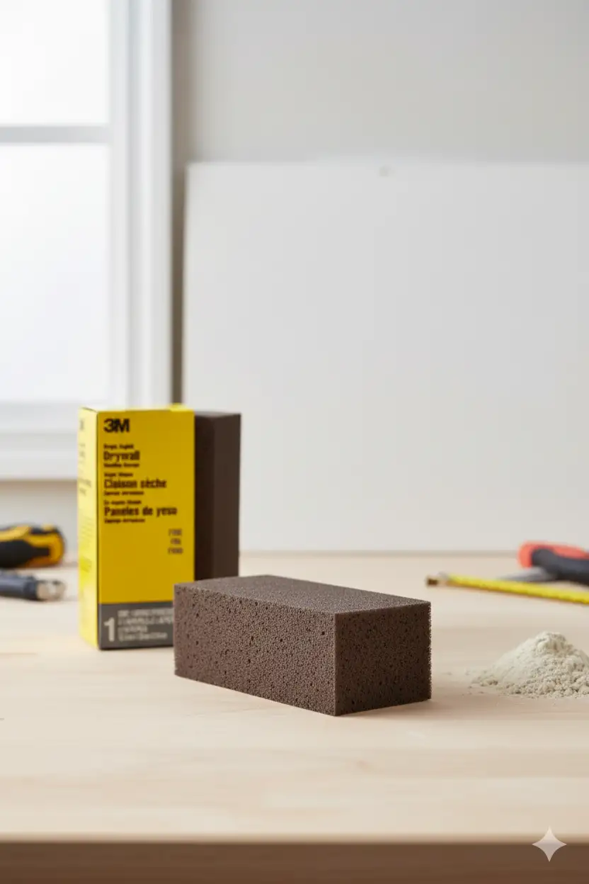 3M Abgewinkelter Schleifschwamm, feine Körnung, nass oder trocken