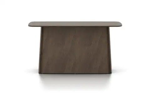 Vitra Wooden Side Table Beistelltisch gross Nussbaum pigmentiert