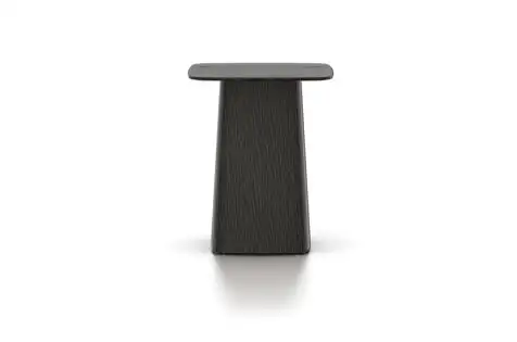 Vitra Wooden Side Table Beistelltisch klein Eiche dunkel