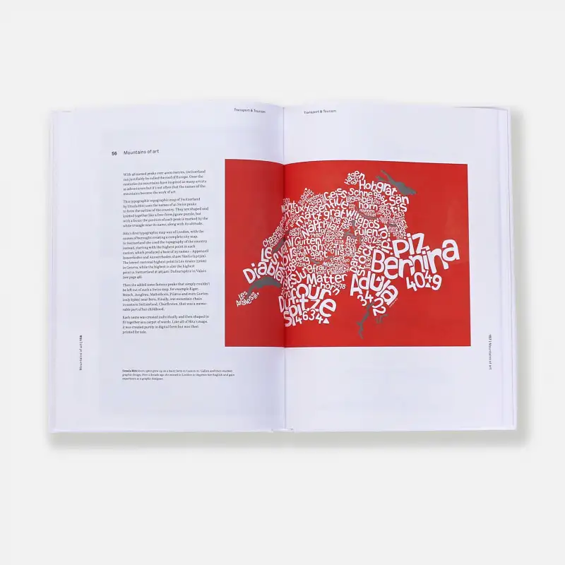 Entdeckerbuch Around Switzerland in 80 Maps