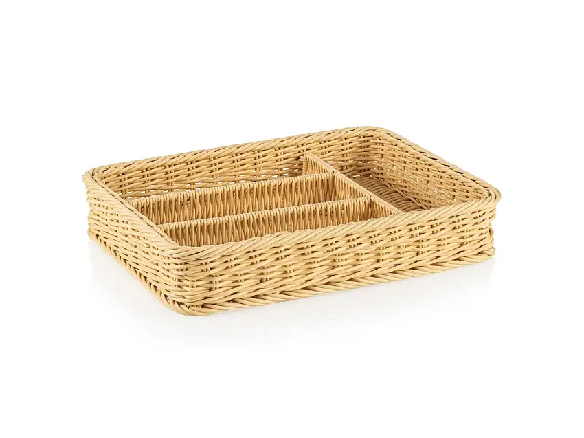WEAVER PRO Besteckkorb Weaver Pro Systemkörbe, 40x30x6,5cm, beige