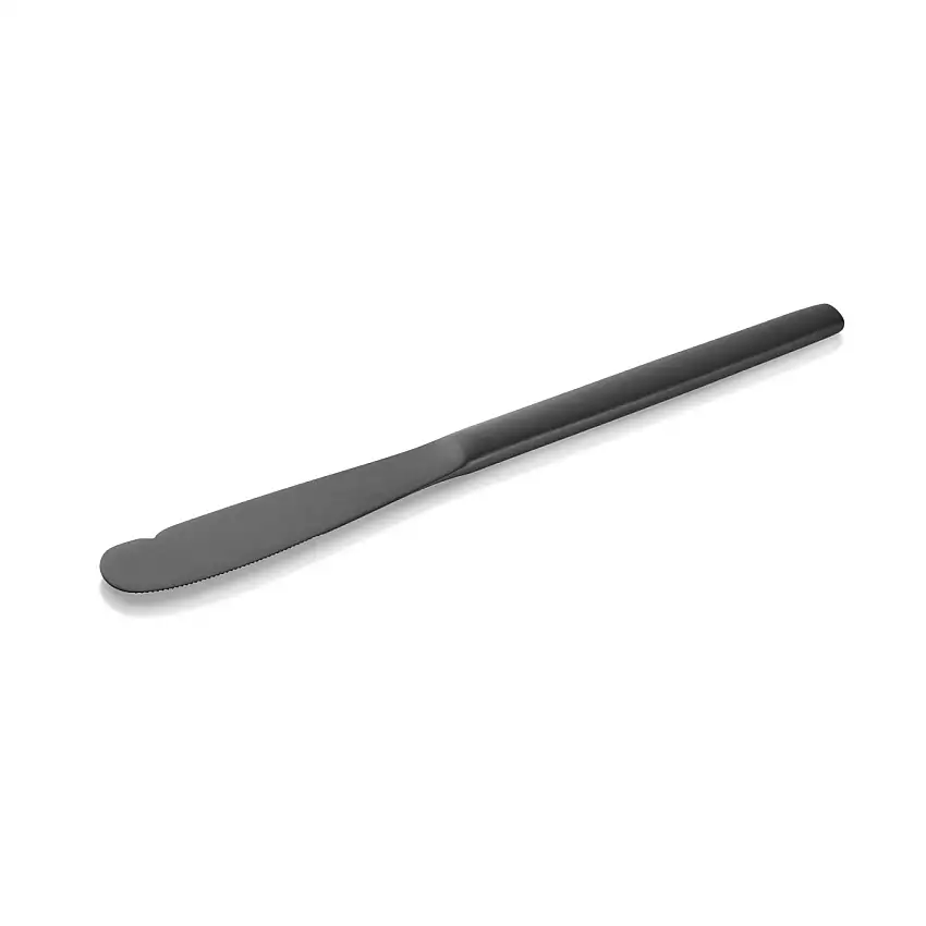 ALEX Buttermesser ALEX BLACK, mit schwarz, 18cm, 12 Stück