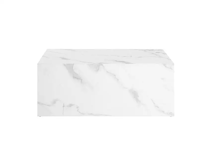 Salesfever Couchtisch Weiß, 90x60 cm