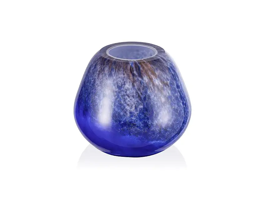 YUYU Fusion Blue YUYU, Ø15cm, Höhe 13cm, Glas