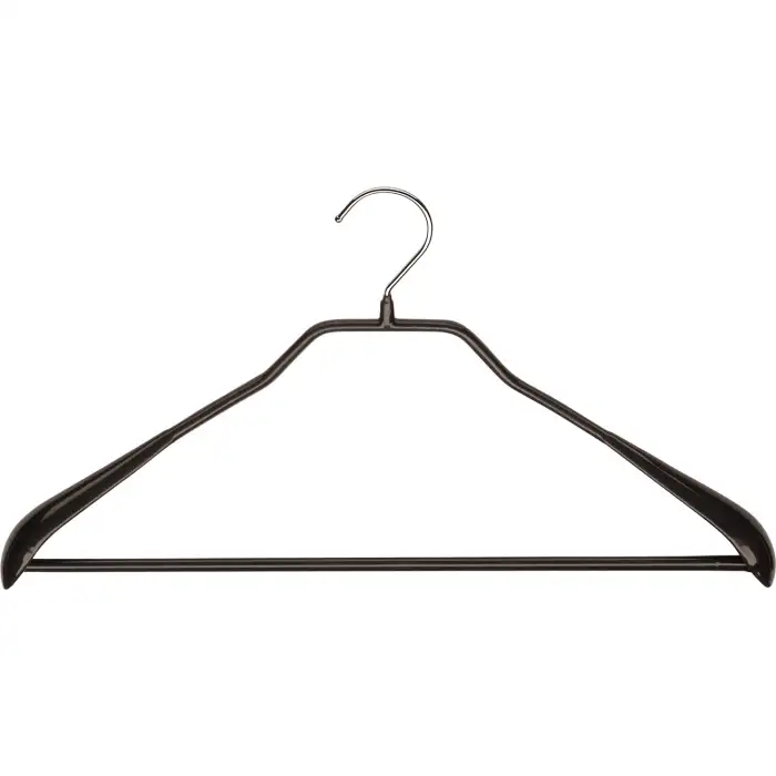 Kleiderbügel Bodyform LS MAWA schwarz 42 cm