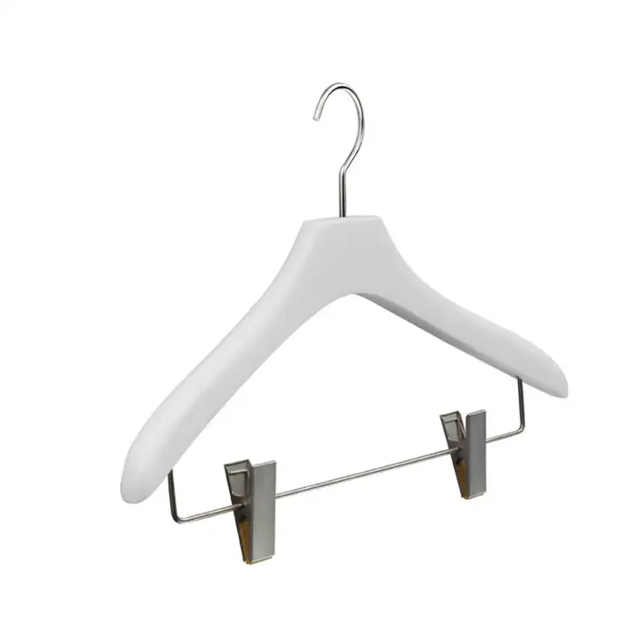 Kleiderbügel NOA women Clip weiß