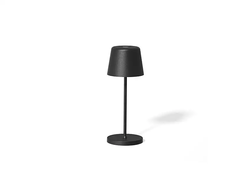 ALEX LED Tischleuchte YUYU ALEX, Black Matt, Höhe 20,8cm, Ø7,6cm