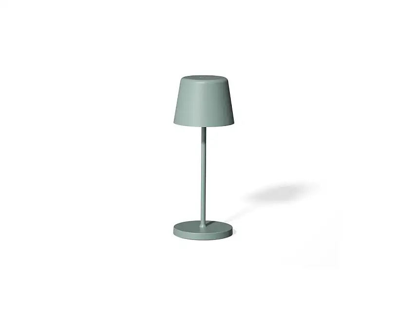 ALEX LED Tischleuchte YUYU ALEX, Mint Matt, Höhe 20,8cm, Ø7,6cm