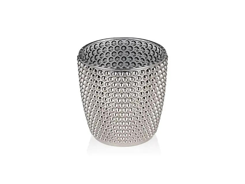 YUYU Nubs Metallic Cone YUYU, Ø9cm, Höhe 9cm, Glas