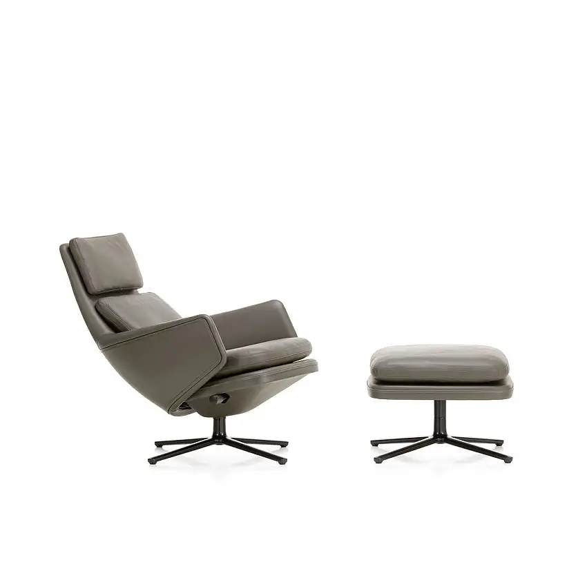Vitra Sessel Grand Relax + Ottoman Antonio Citterio