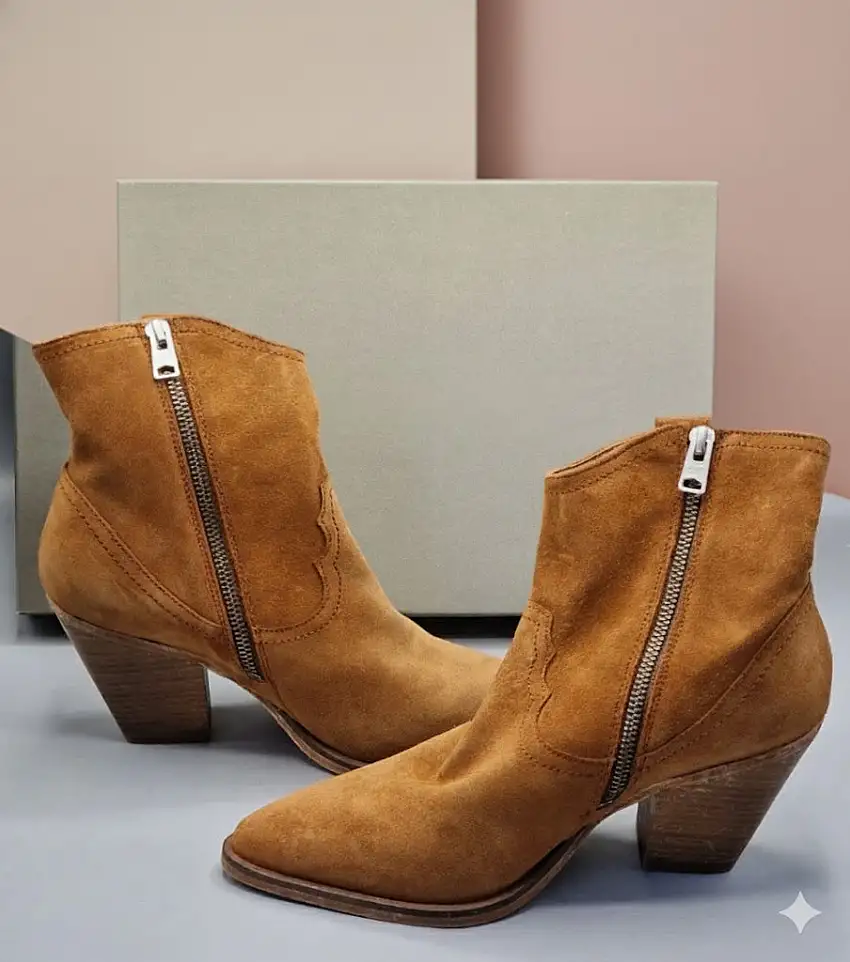 Allsaints, Rolene - Ankle - Suede, Damen, Größe 39