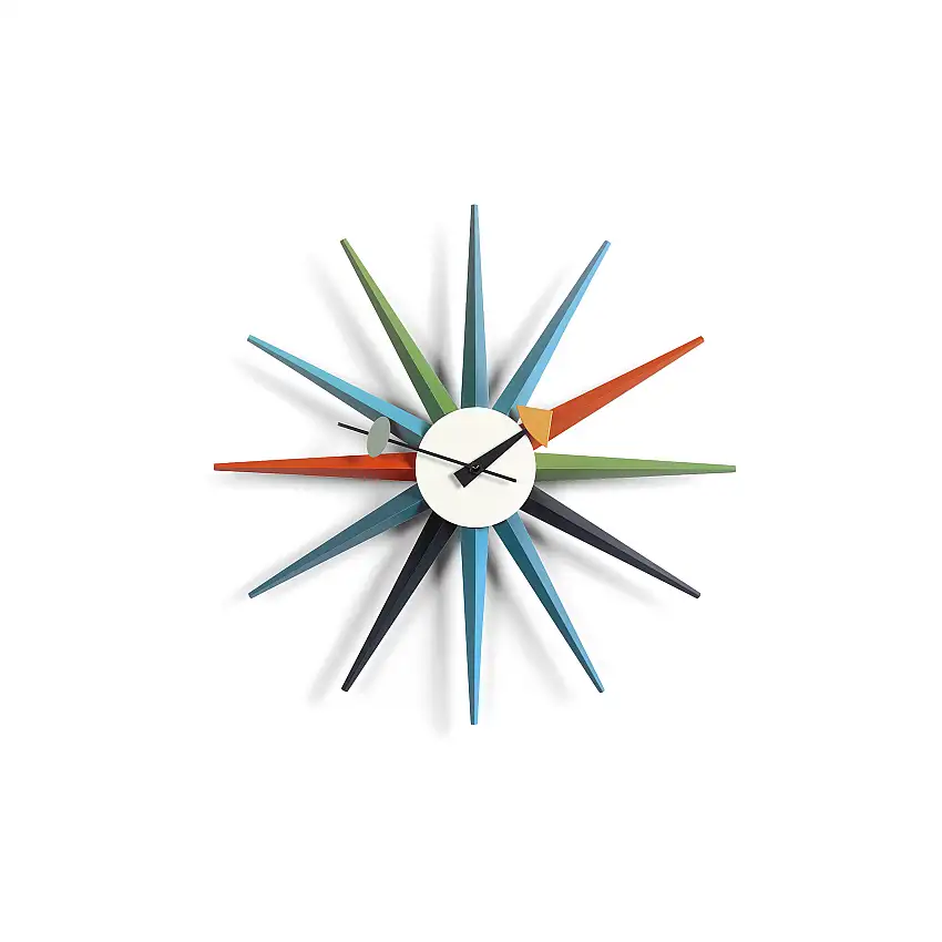 Vitra Wanduhr Sunburst Clock