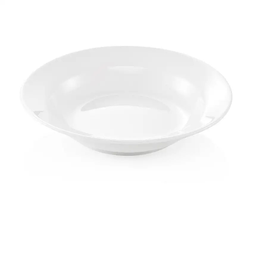 WAS Teller tief Ø22cm, weiß, Porzellan, 6 Stück