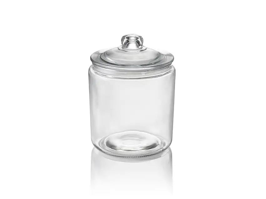 WAS Vorratsglas, 4 ltr., Ø19cm, Höhe 25cm, Glas, Polyethylen