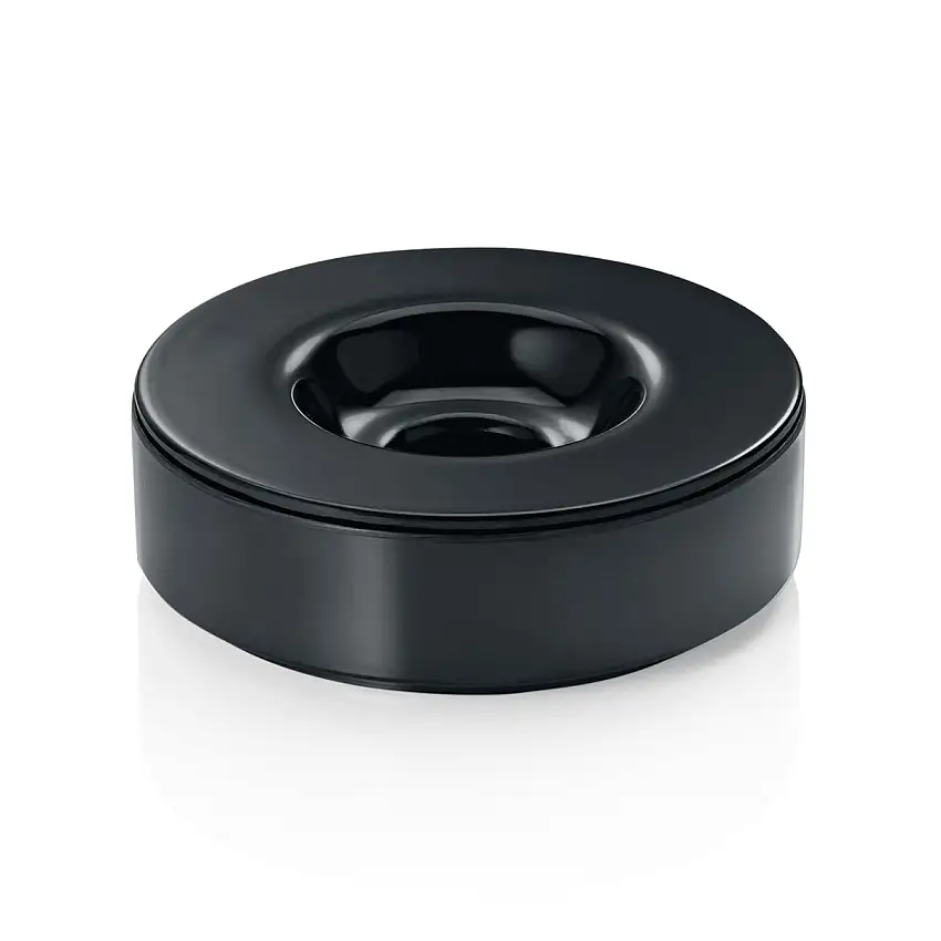 WAS Windaschenbecher Ø10, schwarz, Melamin, 6 Stück