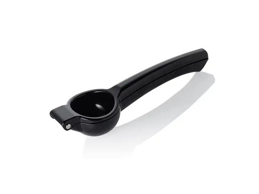 WAS Zitruspresse, Ø5cm, 20,5x6cm, schwarz, Aluguss